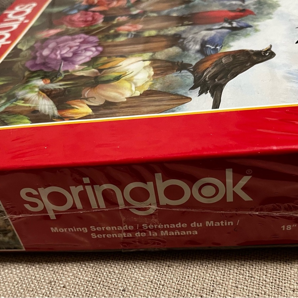 Brand New Springbok Jigsaw Puzzle 500 Pieces
"Morning Serenade" 18" x 23.5" - Picture 5 of 8